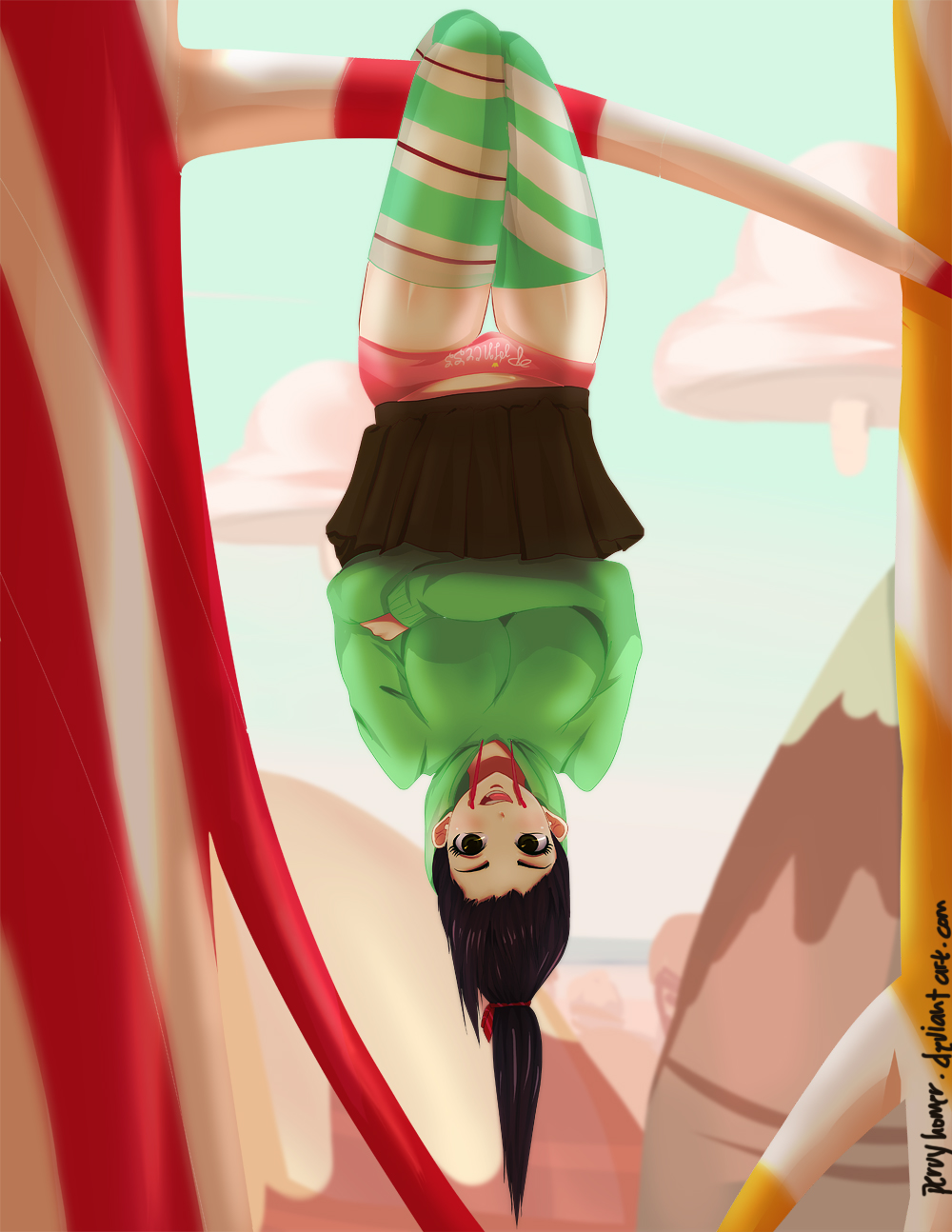 Wreck it ralph vanellope rule 34