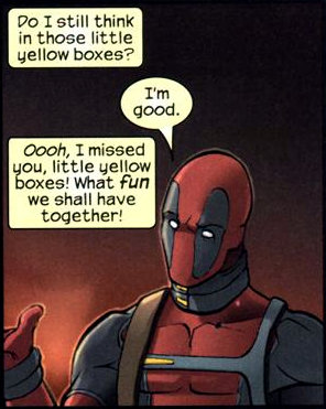 Deadpool Text