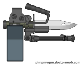 Light+Machine+Knife+with+bipod+carrying+handle+holographic+sight+and+_55736f4c9696374a266dd6bf000a2ee2.jpg