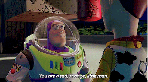 View Buzz Lightyear Sad Little Man Gif Background