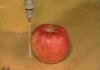 Cutting an Apple with Water Pressure