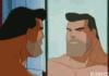 Superman lazer beard