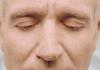 Getting soap in your eyes