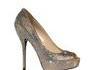 When variety of high heel shoes steal