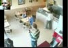 fight in cafe caught on cctv