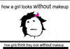how girls think they look