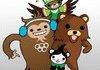 Pedobear at the olympic games