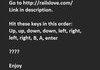 Website cheat codes