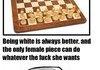 white always goes first