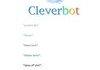 Cleverbot Conversation