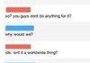 World revolves around U.S
