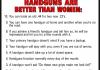 Handguns are better than than women