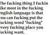 Fucking fuck.