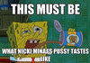 nikki minaj pussy