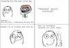 Not in paying attention