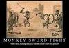 monkey sword fight