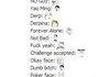 All rage faces for facebook!