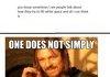 one does not