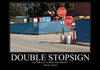 Double Stop Sign