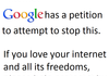 SAVE THE INTERNET