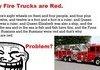 Why Firetrucks Are Red