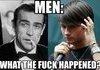 The evolution of men.
