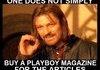 One Does Not Simply (Playboy)