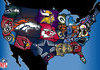Football Fan Map