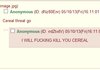 Cereal Threat