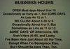Business Hours