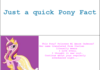 Fun (?) Fact?