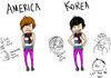 korea vs america!