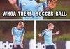 Dammit soccer ball