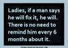 girls, give us time please