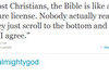 Thy Holy Tweet