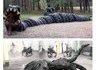 Crazy art, made from tires