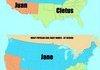 popular names by region