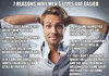 Mens lives are easier...