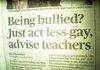 This newspaper headline