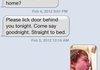 When My Mom Misspells Lock...