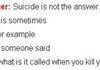 Suicide