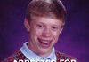 Bad luck Brian donates money