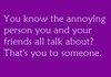 Annoying Person
