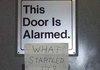 this door is alarmed
