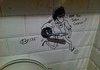 bathroom wall