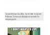 I dont want to live on this planet