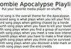 zombie apocalypse theme revisited.