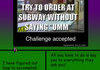 Subway!!! Choices, Choices