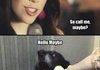 Maybe mean YES!