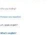 No english for Cleverbot!